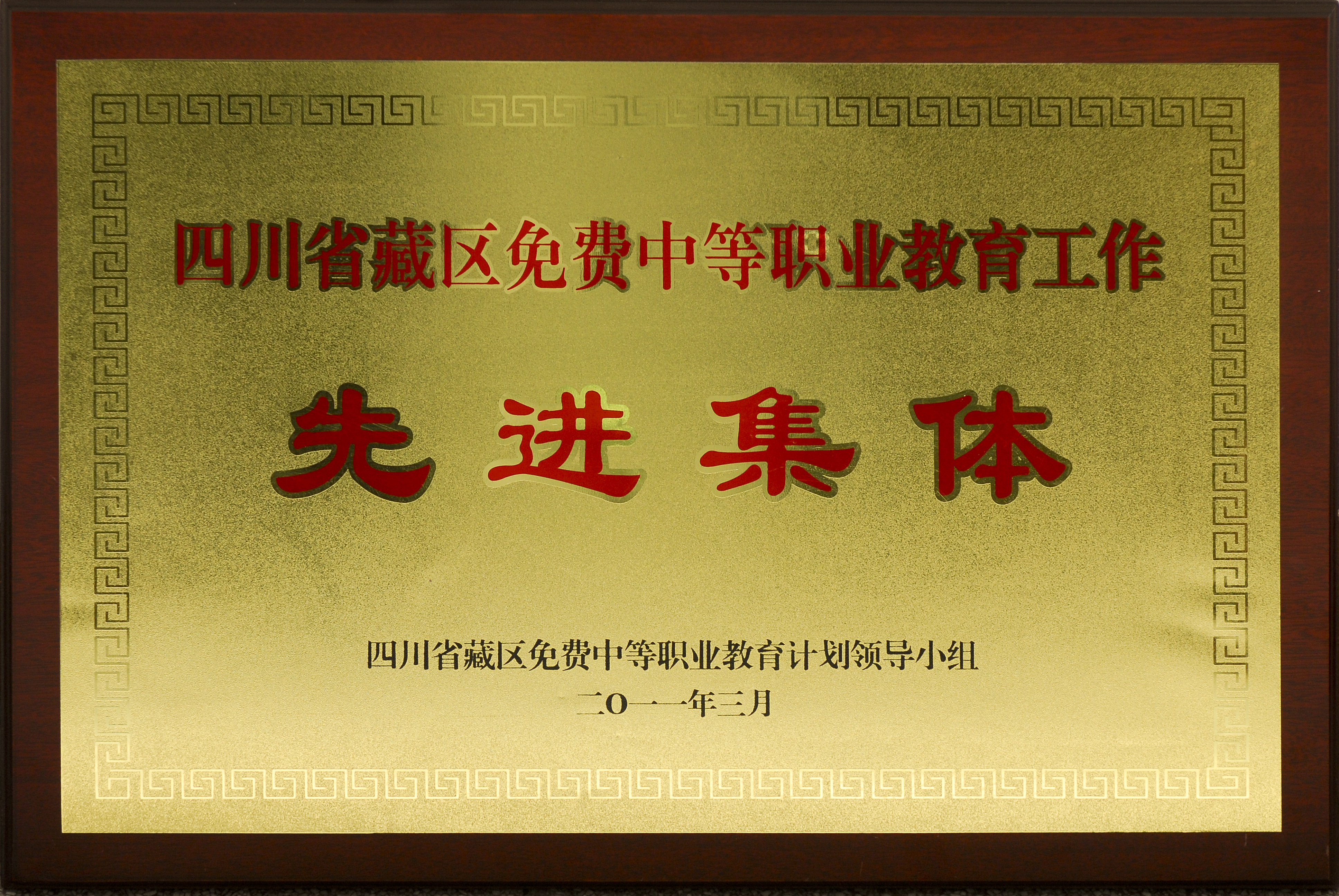 2011年四川省9+3教育先進(jìn)集體